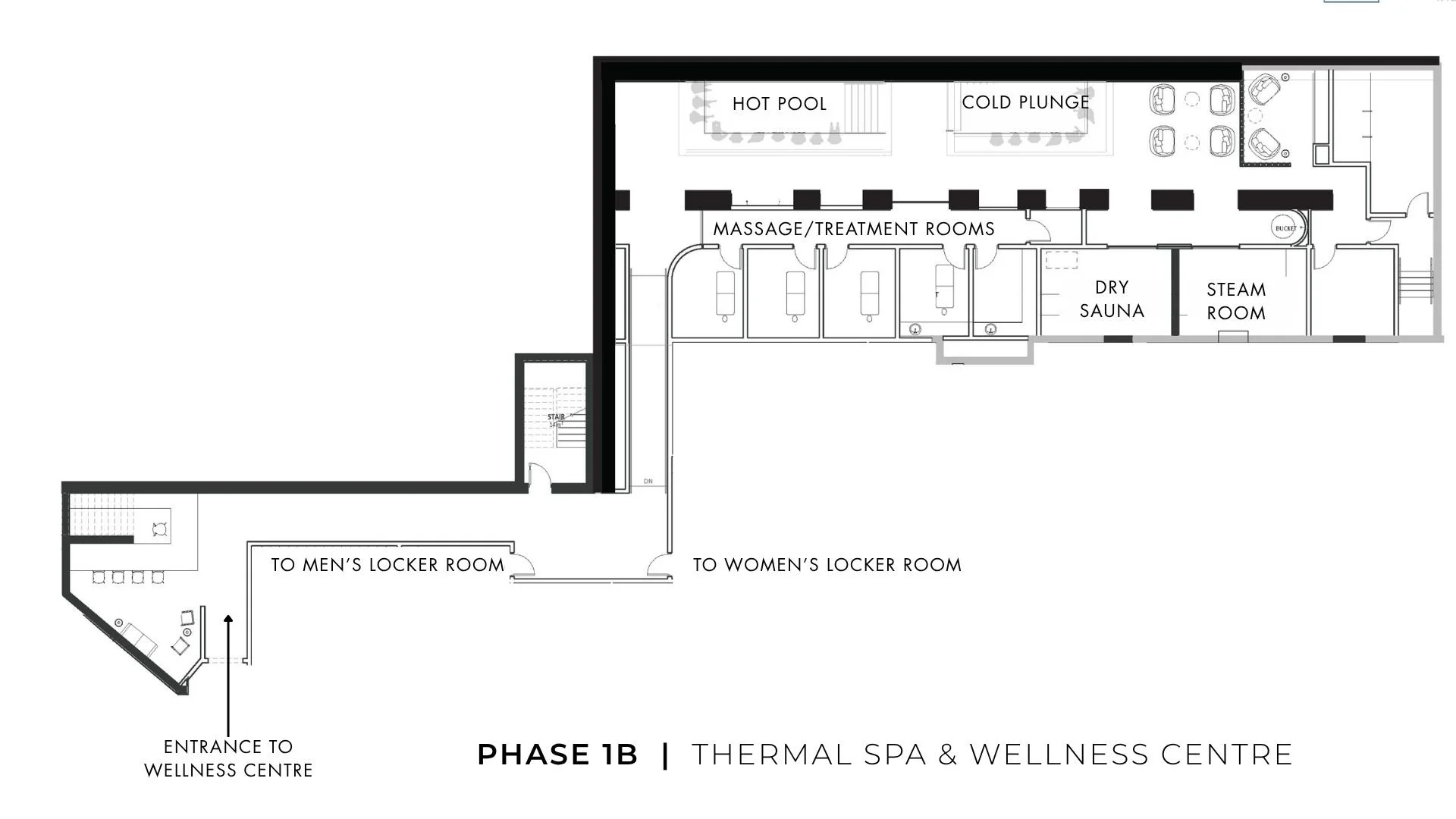 Phase 1B - Thermal Spa - Site Plan