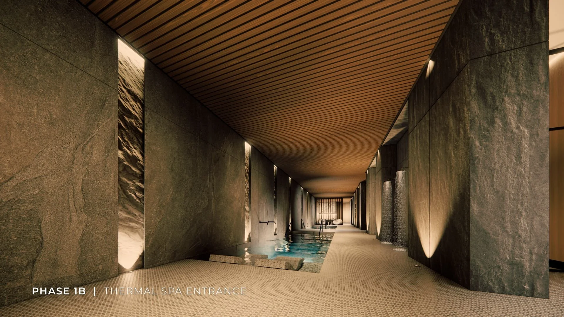 Phase 1B - Rendering - Thermal Spa Entrance