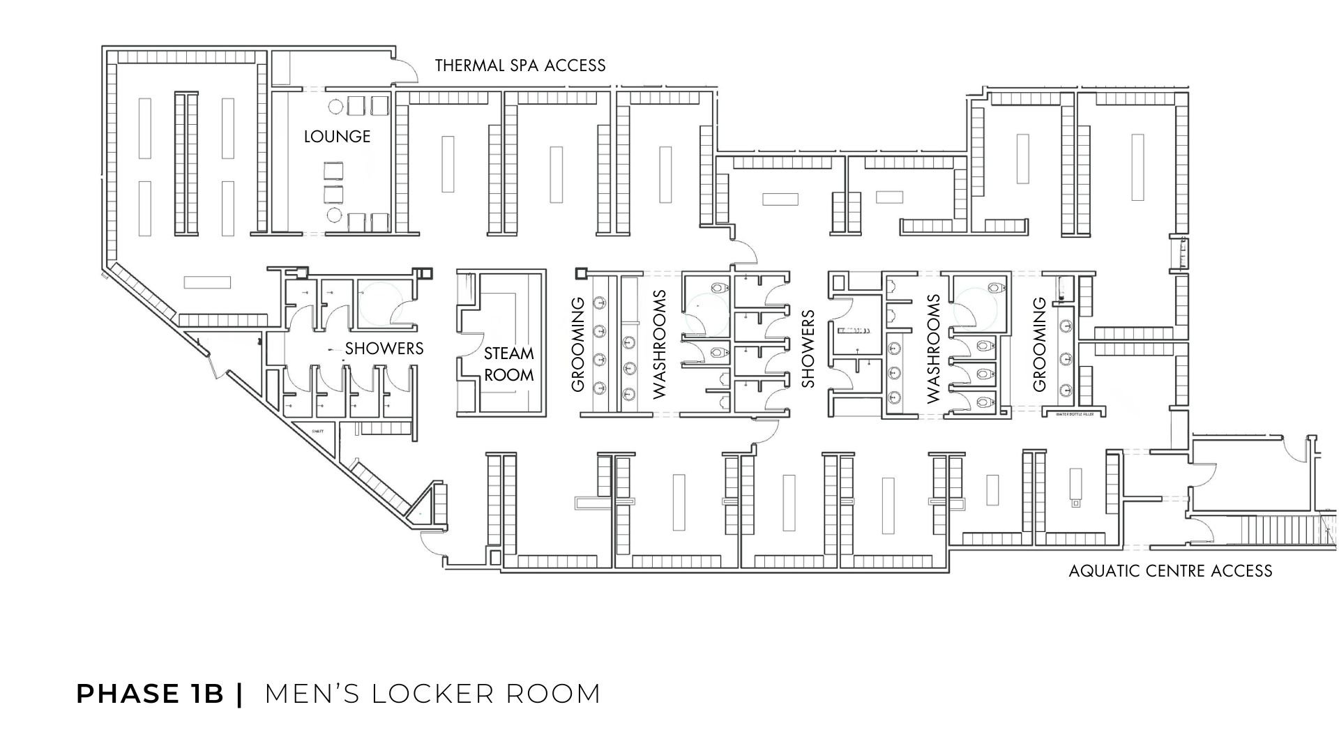 Phase 1B - Men's Locker Room - Site Plan