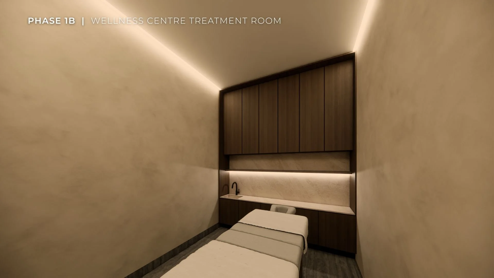 Phase 1B - Rendering - Wellness Centre Treatment Room