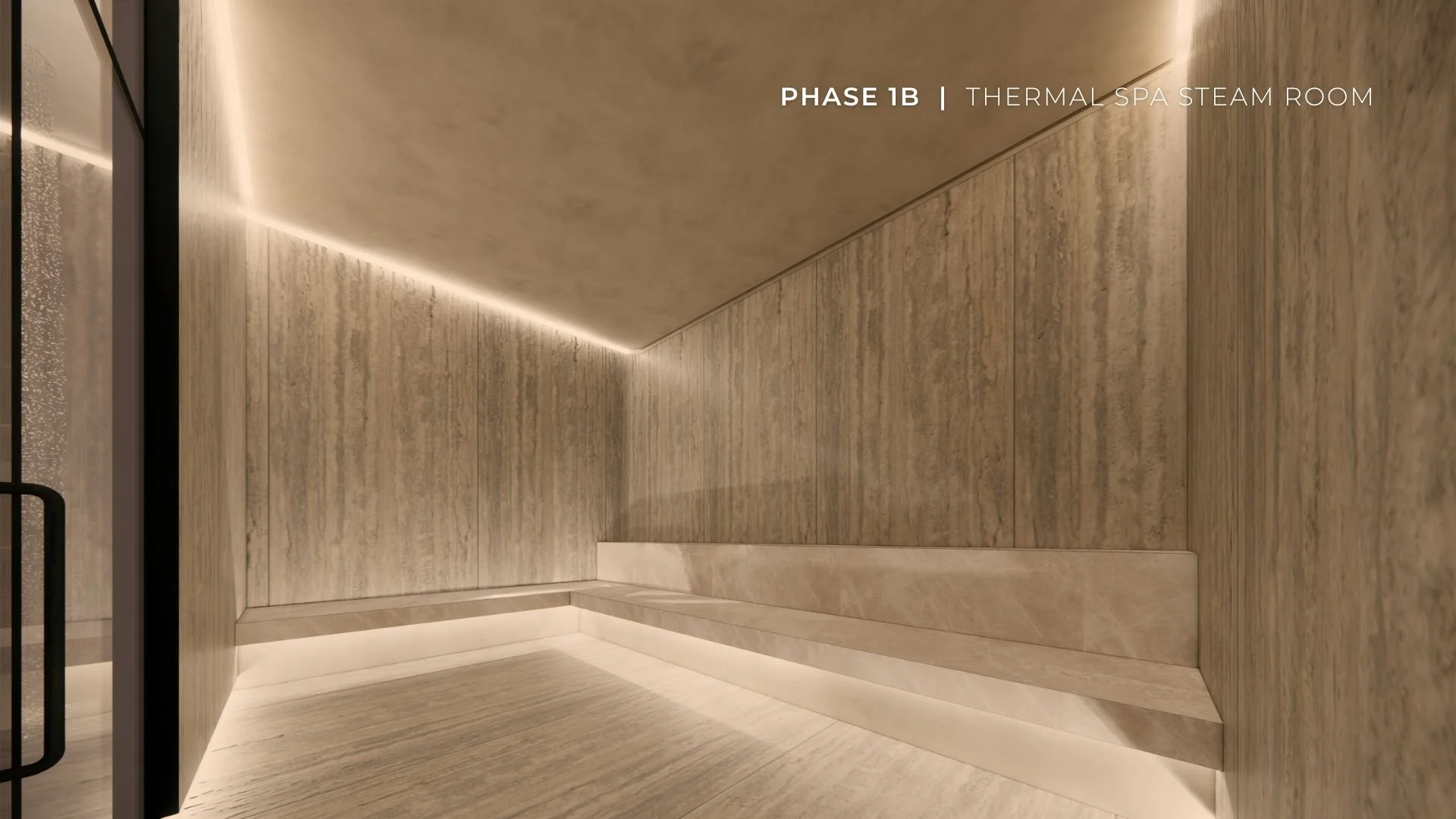 Phase 1B - Rendering - Thermal Spa Steam Room