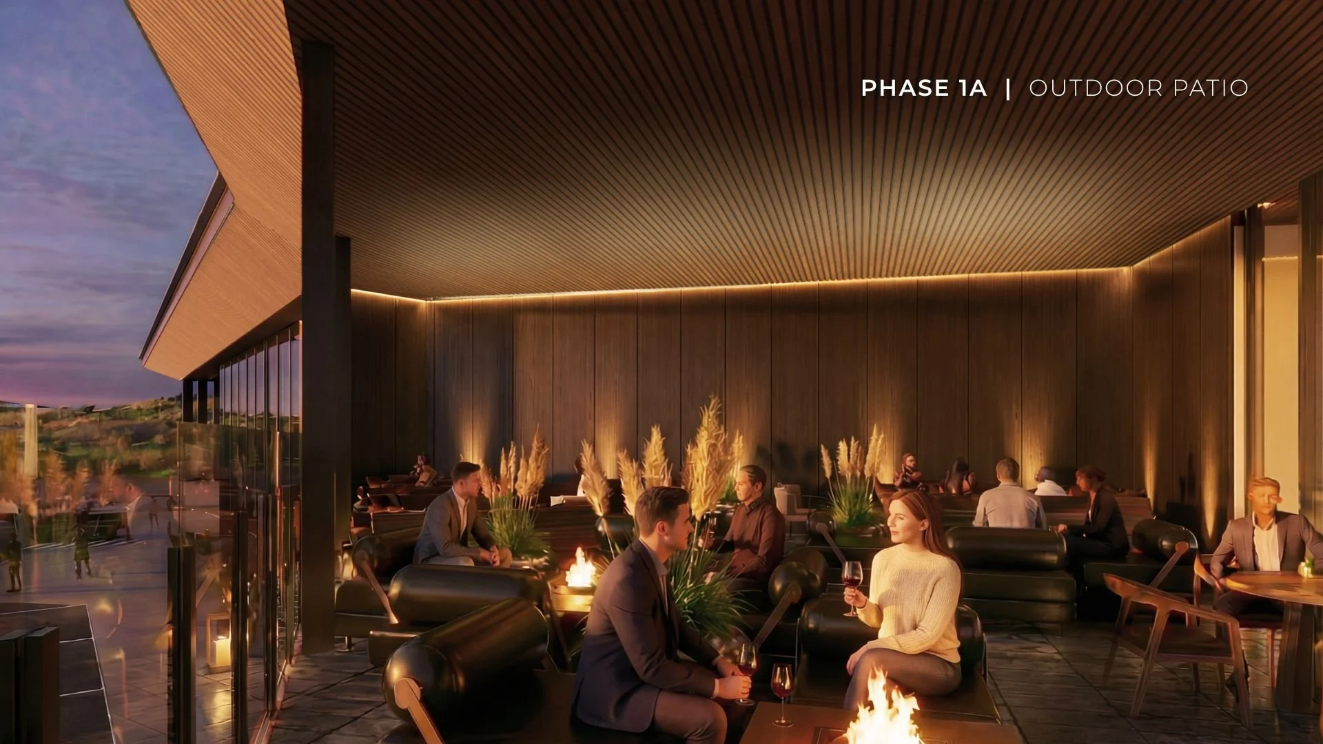 Phase 1A - Rendering - Outdoor Patio