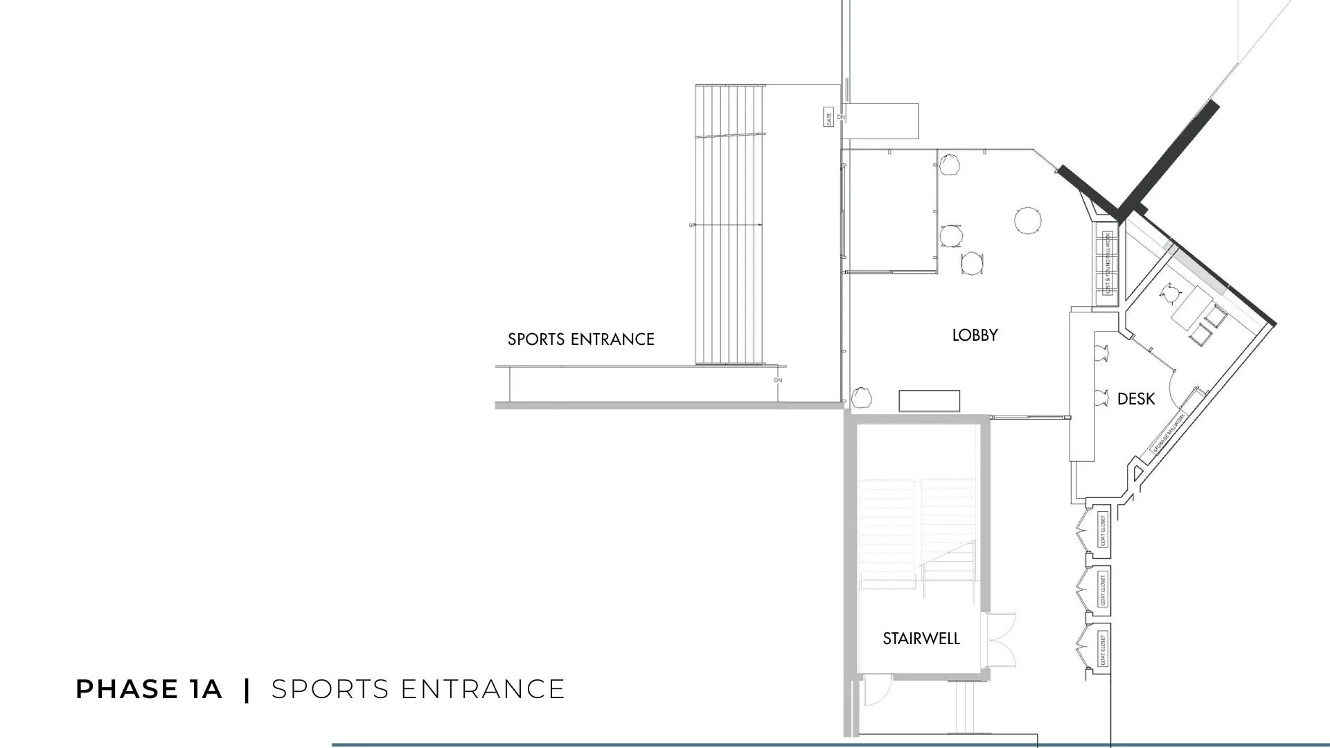Phase 1A - Sports Entrance - Site Plan