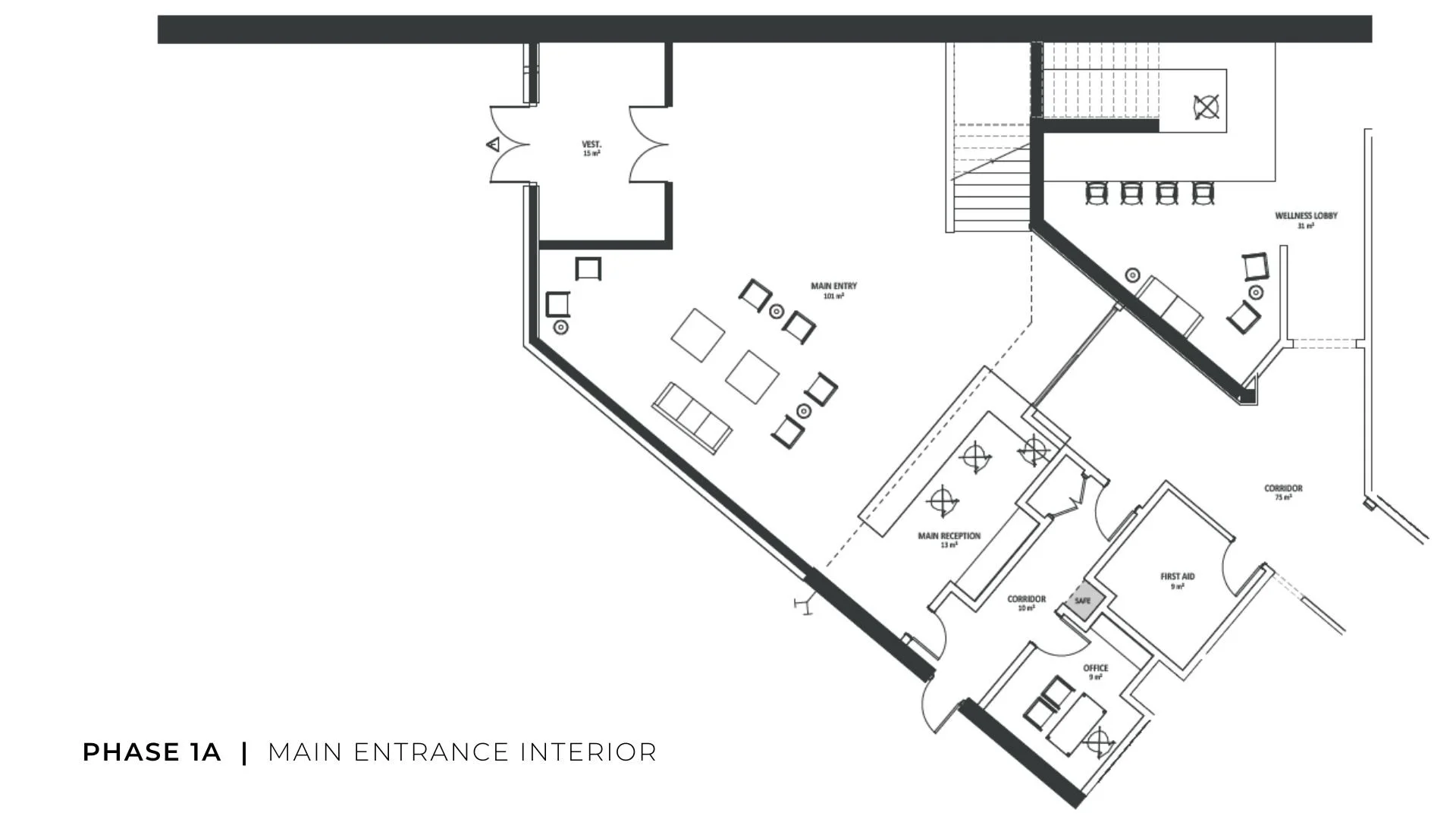 Phase 1A - Site Plan - Main Entrance Interior