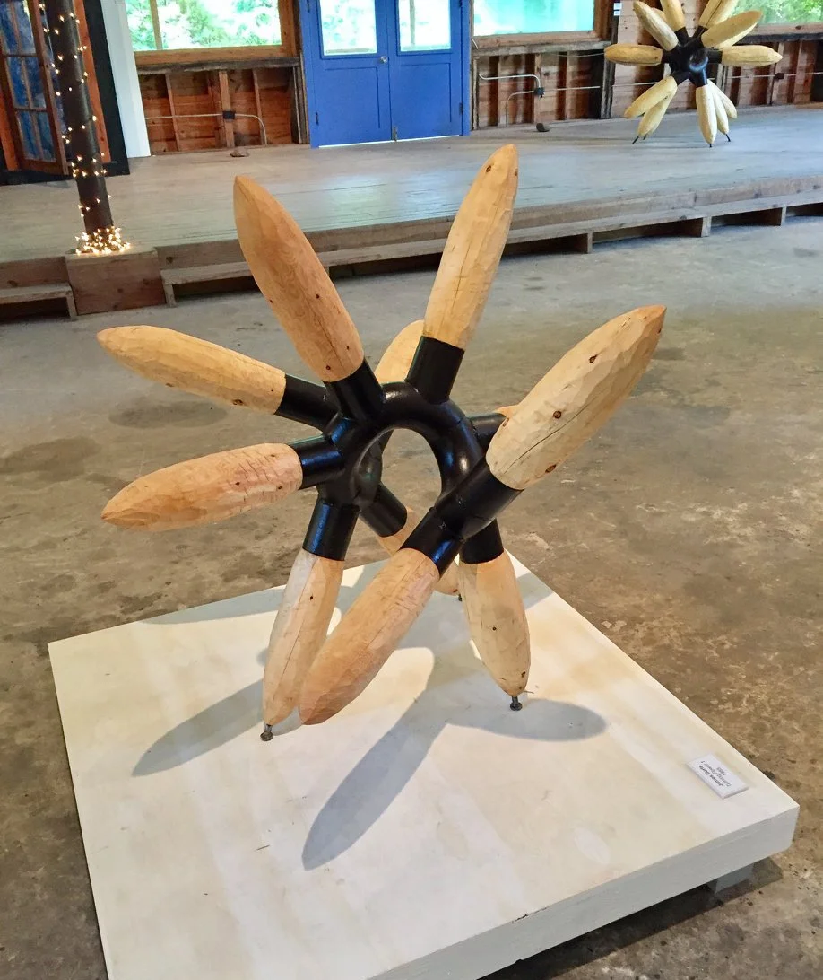 James Surls  "Turning Flower 1"