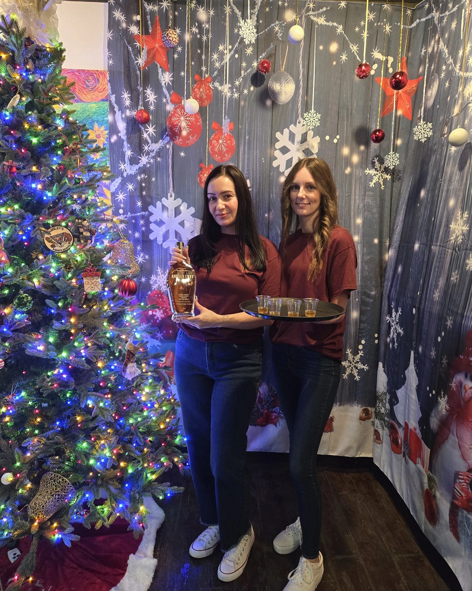 Come and hang out with our friends from Angel's Envy tonight!!