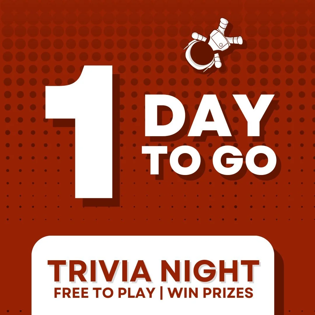 Tomorrow! Join our new Trivia host for our first General Trivia of 2026!

Here are this week's hints!
1) Italian sportswear brand, Kappa, is known for its distinctive "Omini" logo
2) San Francisco pioneer jam band, Grateful Dead, had a famo