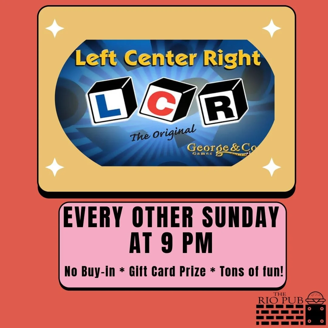 Hang out with Brandi and get ready for some LCR fun! All happening tomorrow at 9pm. Get a chance to win the Gift Card of the Week!