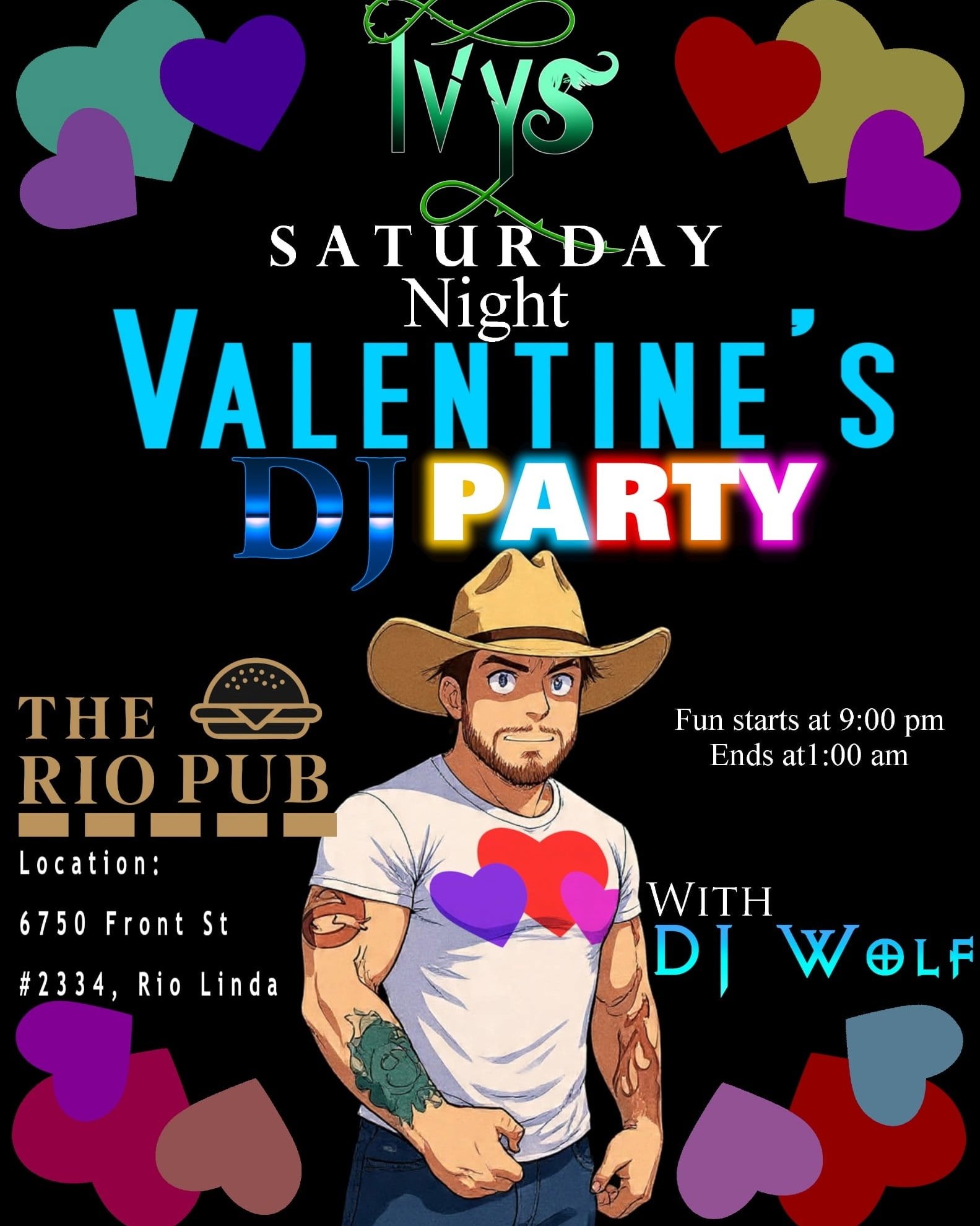 Pre-game? Or post? Ready to kick it with DJ Wolf from Ivys Entertainment LLC ?

Lets go!!

#VDayVibes #valentinesday