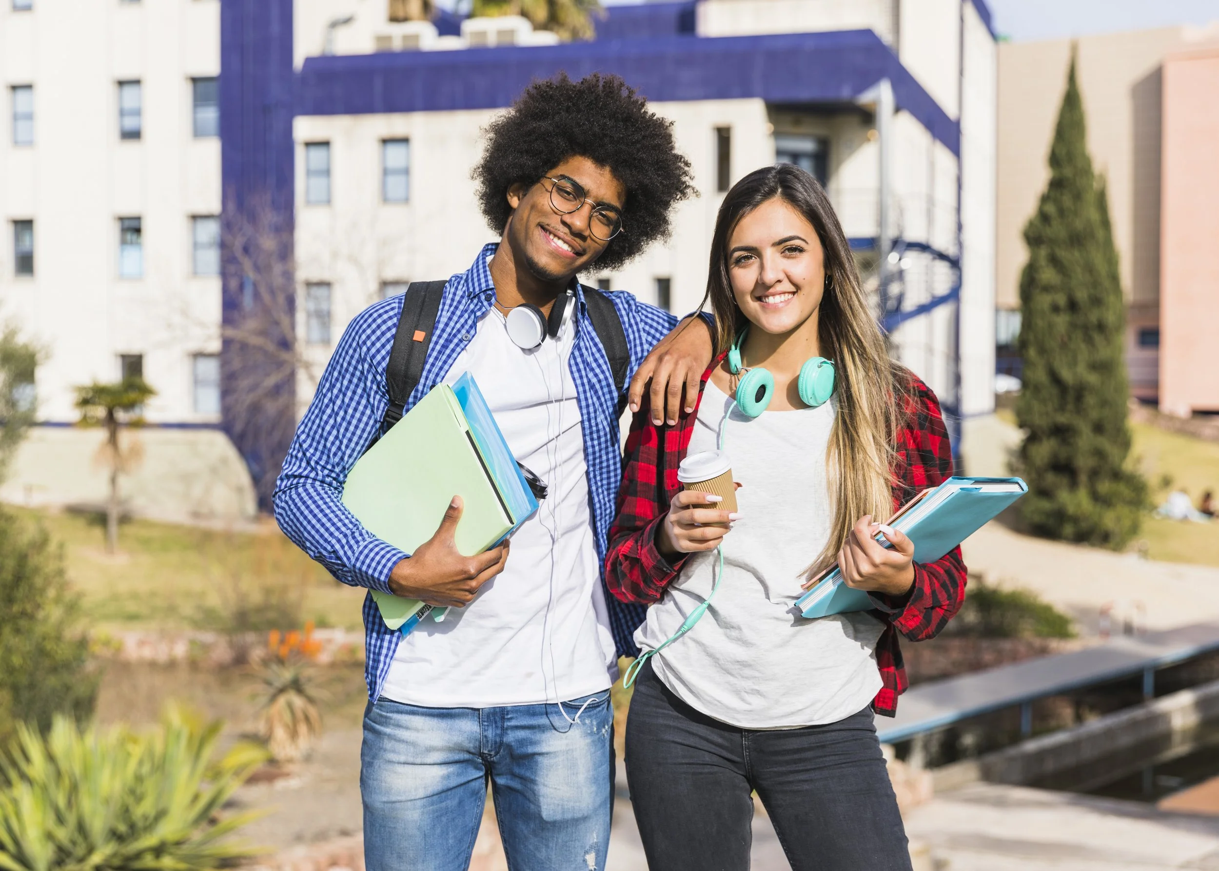 University students participating in global learning and study abroad programs
