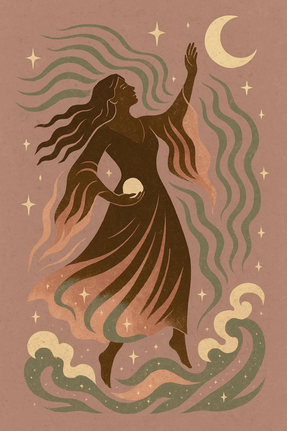 The Wandering Mystic Feminine Archetype 