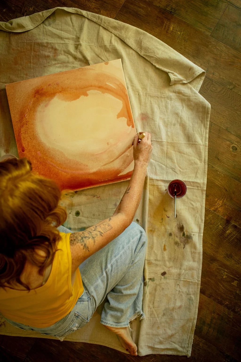 kristin walker creative acrylic paint pour on canvas.JPG