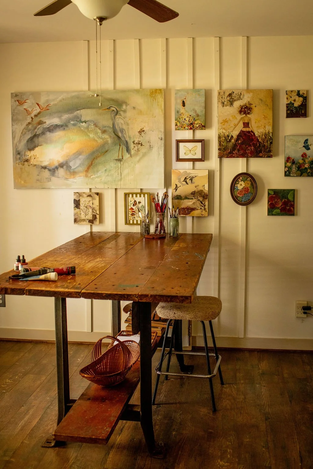 Kristin Walker Creative mixed media art studio.JPG