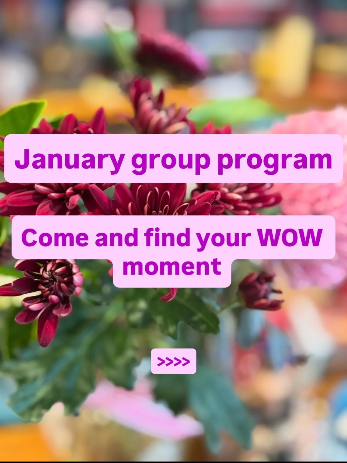 ✨ GROUP PROGRAM JANUARY ~ Learn to goal set successfully so that you can create the life of your dreams now! 

January 19th 
DM or check my website for details 

Payment plans available ✨ 

#GoalSetting #QualifiedLifeCoach #GroupProgram
