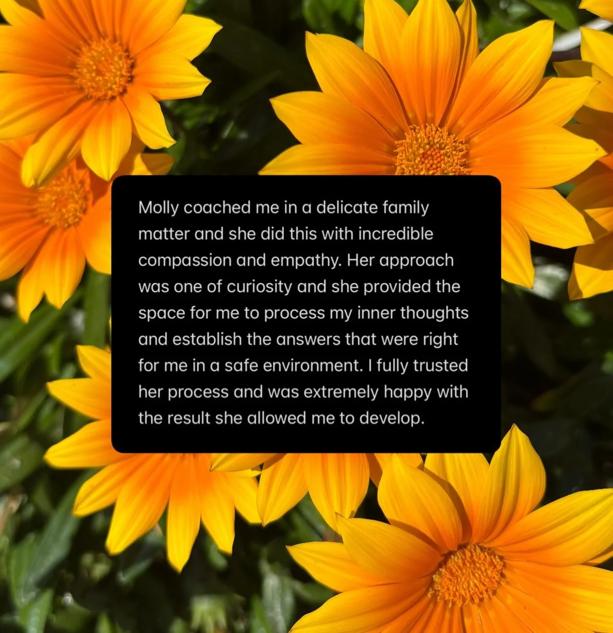 ✨ Client testimonial ~ this was one of my earlier coaching sessions and I remember afterwards thinking wow, this is really where I want to be ✨ 

#QualifiedLifeCoach #ClientLove #Testimonial