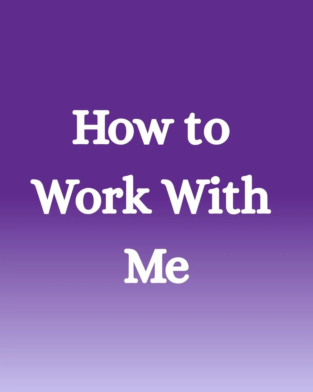 ✨ How to work with me 💜 

- Online 1:1 sessions that are great for a deeper more transformational shift 

- Group Coaching is perfect if you enjoy learning from others experience while having accountability 

- Workshops are run both online and in p