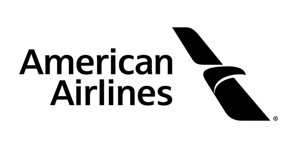 American Airlines logo with stylized eagle design