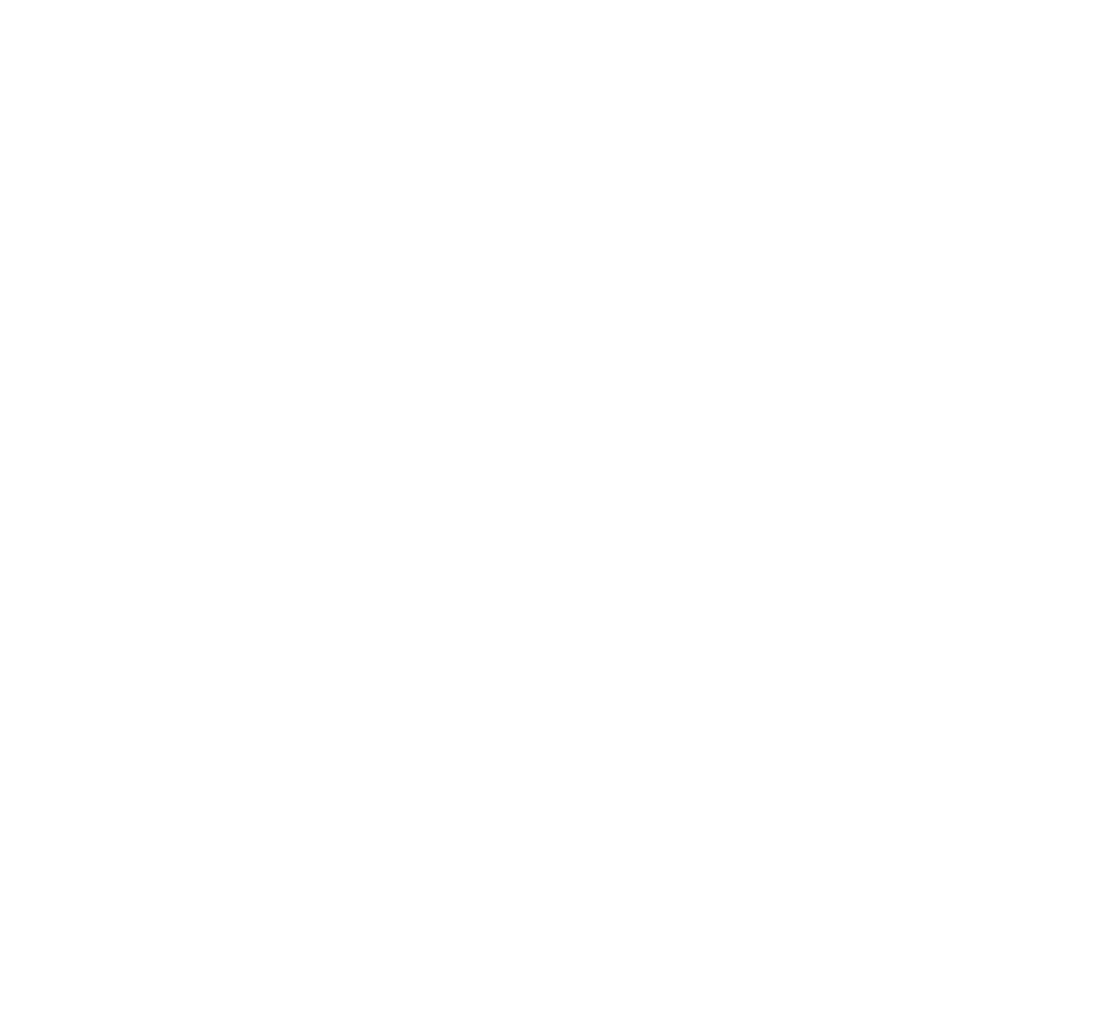 Abstract symmetrical pattern with flowing white curves on a black background.