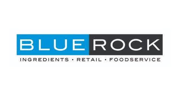 Blue Rock logo with the words 'Ingredients,' 'Retail,' and 'Foodservice' below.