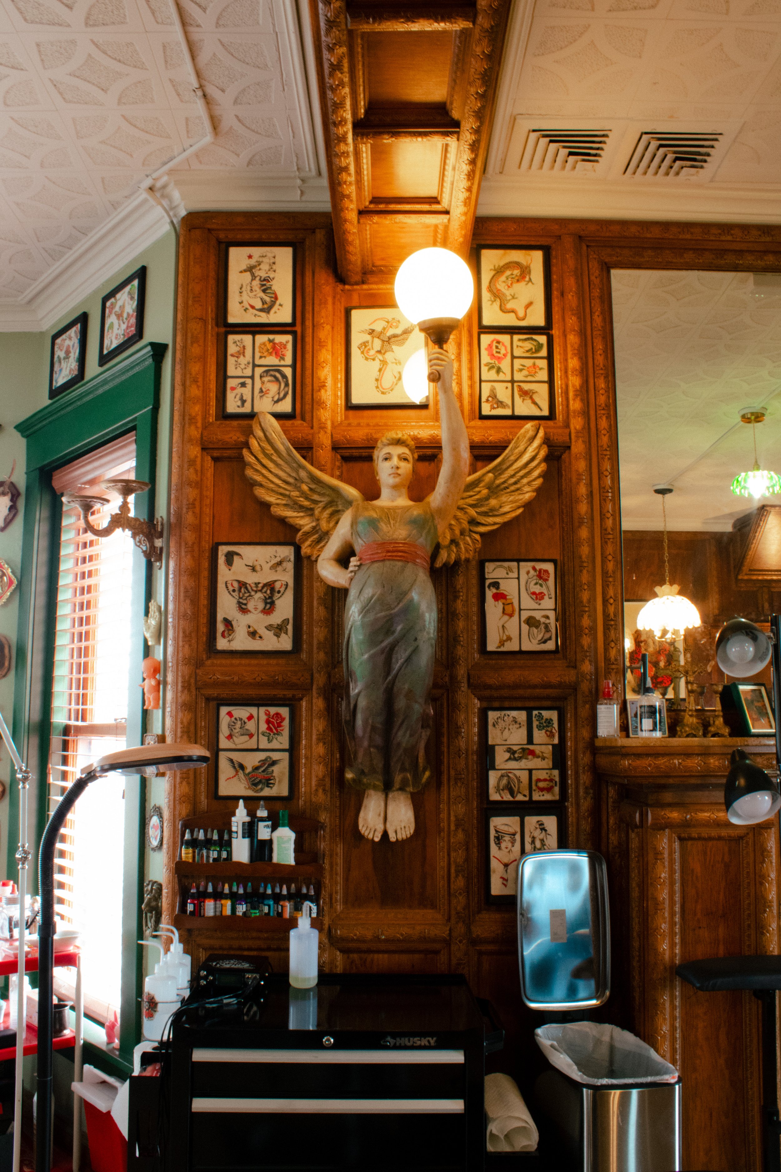 Proper Tramps Tattoo Society was founded in 2022 in Downtown Longmont, CO by Taryn McElvany. From their website: "Proper Tramps offers a talented team of artists who are passionate about tattooing and dedicated to providing quality work in a clean an