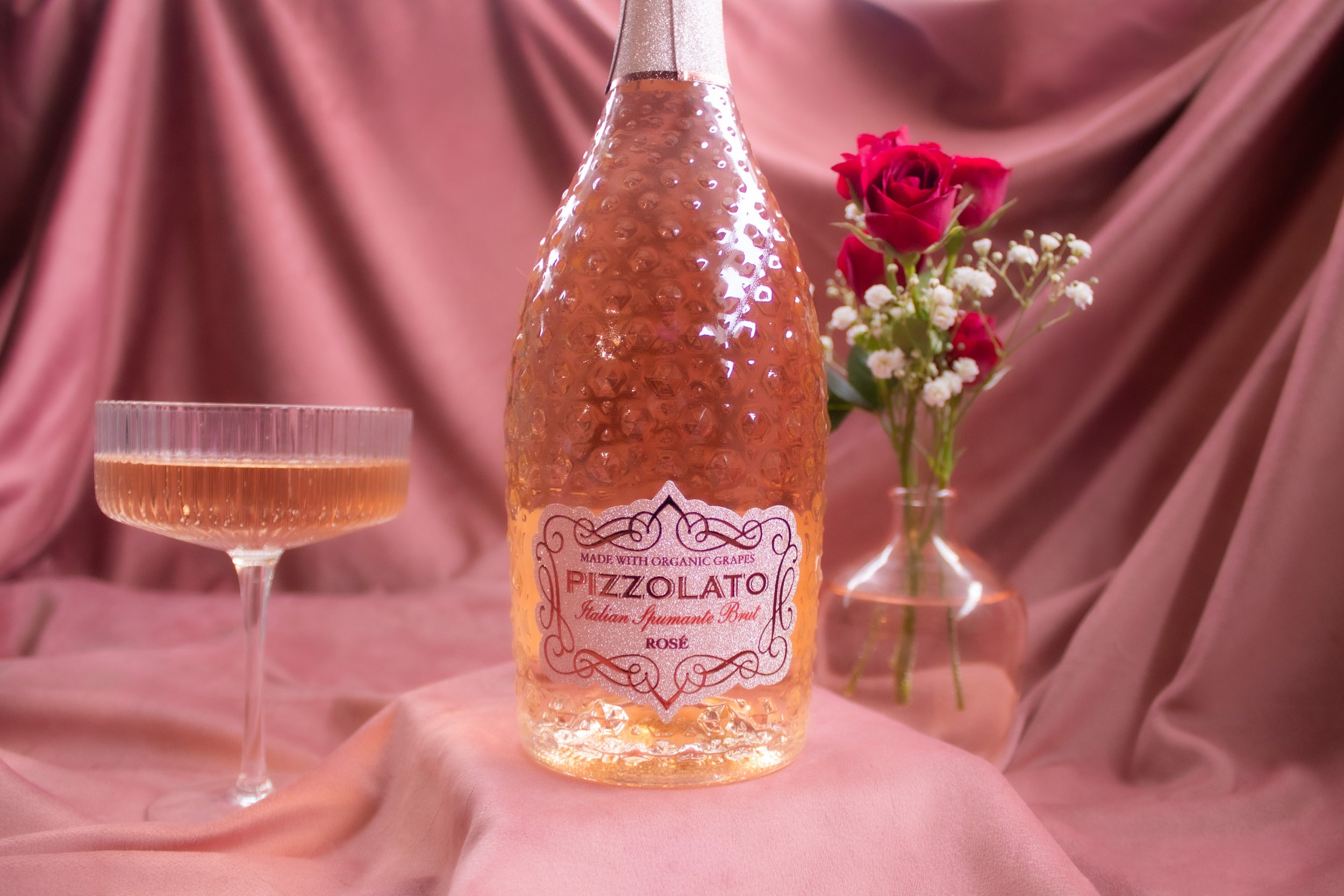 Pizzolato's Italian Spumante Brut Rosé features organic grapes from Veneto, Northern Italy. This wine features notes of strawberries, raspberries, and apples. March 30, 2025