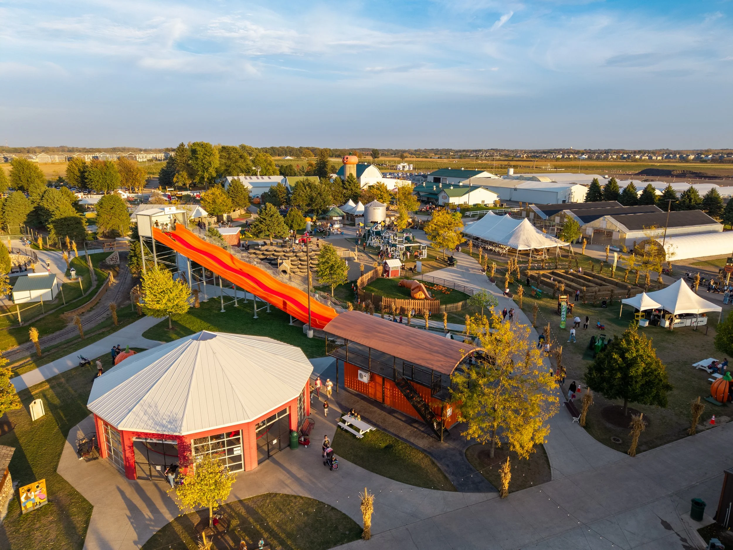 Carousel, Slide, Goebbert's Farm Activities