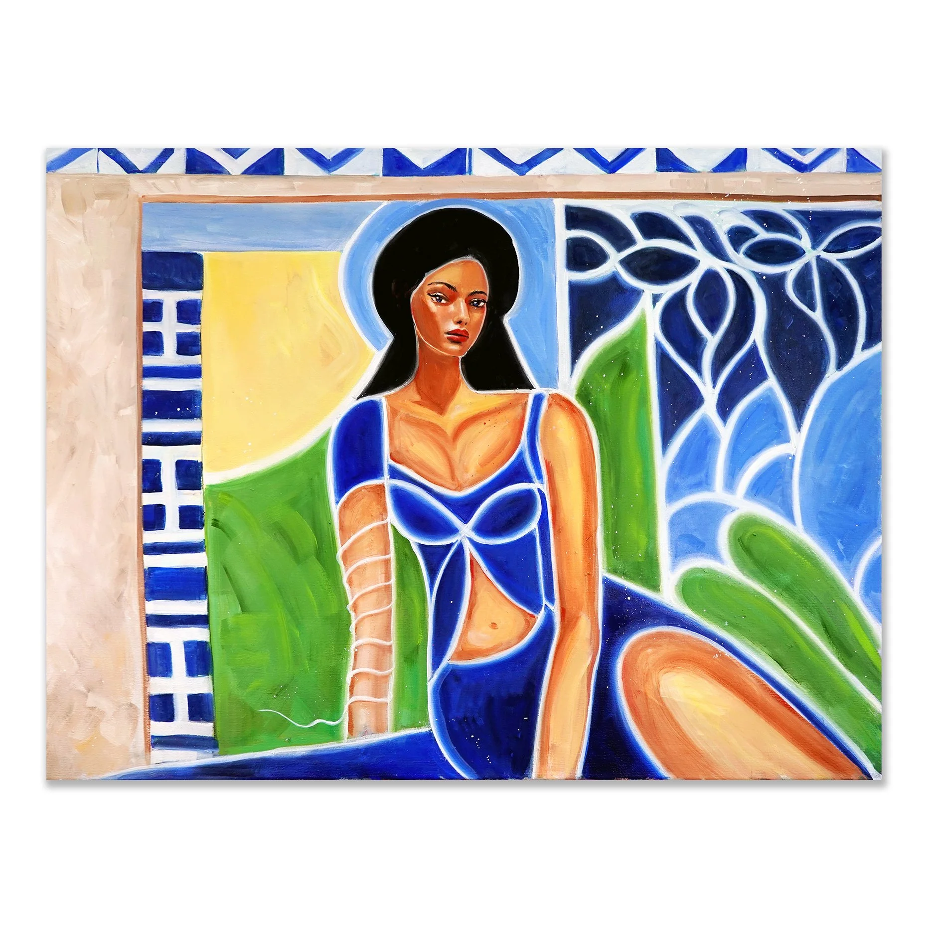 Charmaine Olivia   Ariadne's Thread   Oil On Canvas   2026   30 × 40 Inches (76.2 x 101.6 cm)   Unique   Signed on the verso