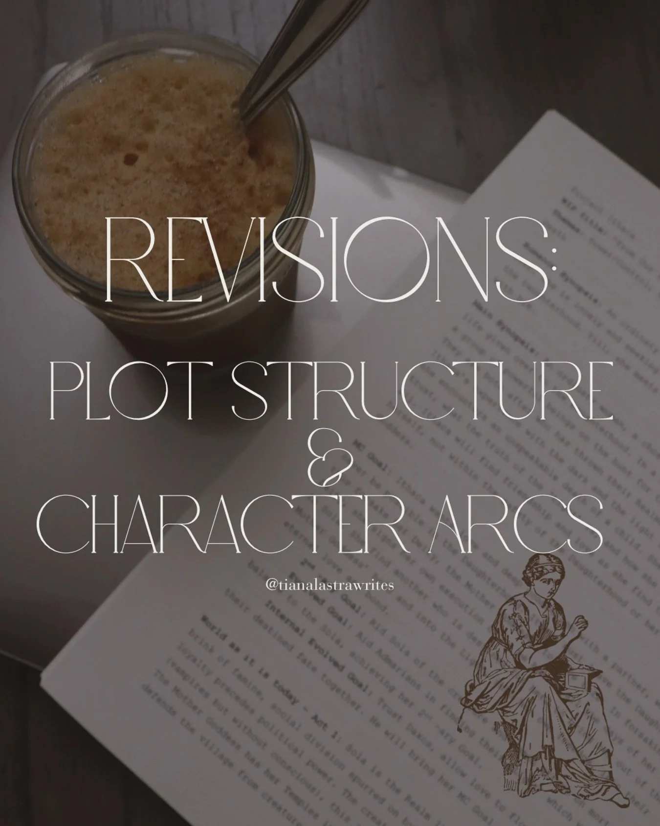 ✍🏻Revisions. After discussing my developmental edits with @nightshadeeditorial , I&rsquo;m back on track. I&rsquo;ve got the threads knitted together and the &lsquo;why&rsquo; sorted. This MS has grown so much since its first draft. It&rsquo;s beaut