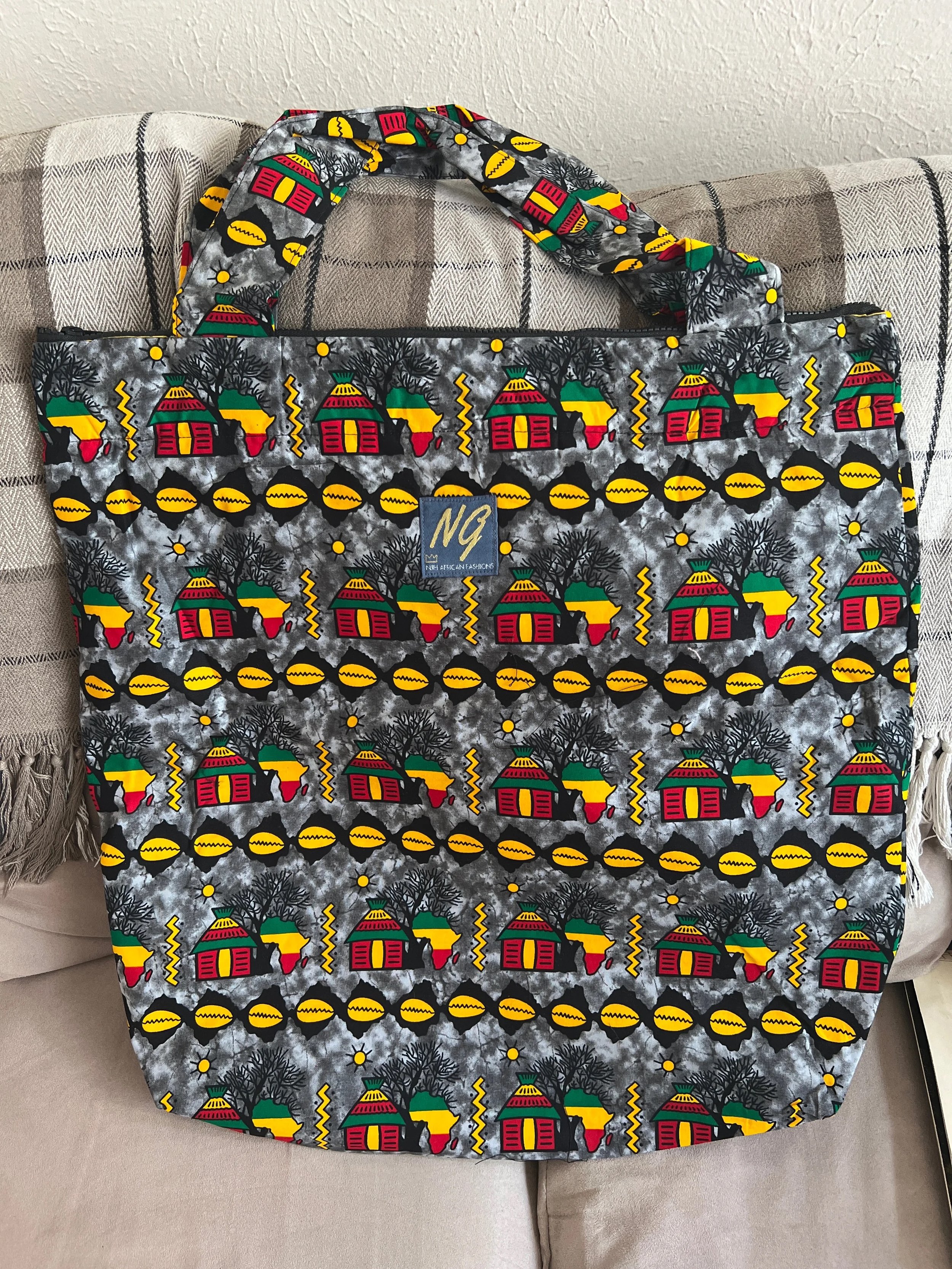 The Njih Tribal Village Tote