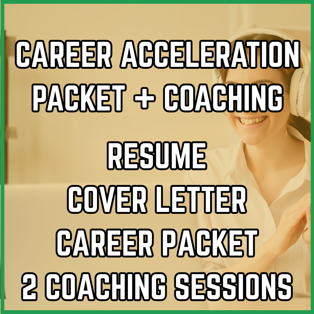 Career Acceleration Package + Coaching