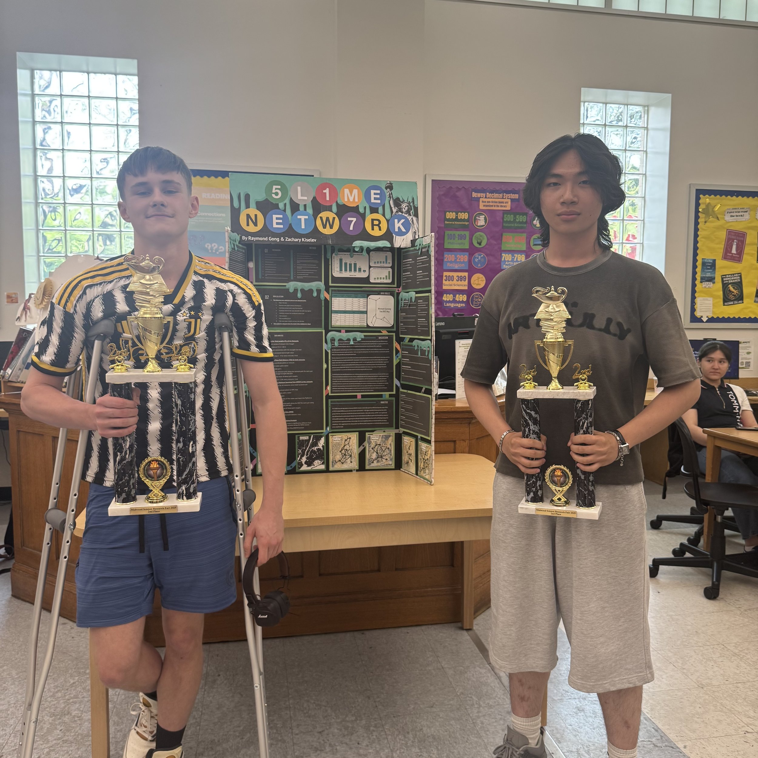 2nd Place: Zachary and Raymond