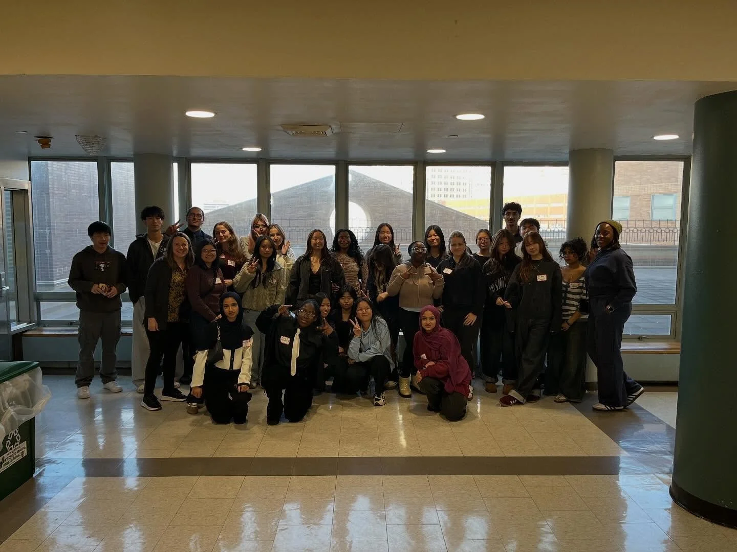Today Midwood Senior Science Research students  presented at the 2nd Annual Student Research Conference at Stuyvesant High School. Poster presentations were made by  Nurzahan, Queeny, Xin Ying, Maham, Adisa, Michelle, and Meerab. Daniel and Daoud gav