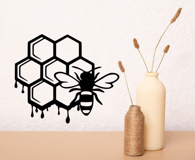 Mad Honey Drip Wall Sign