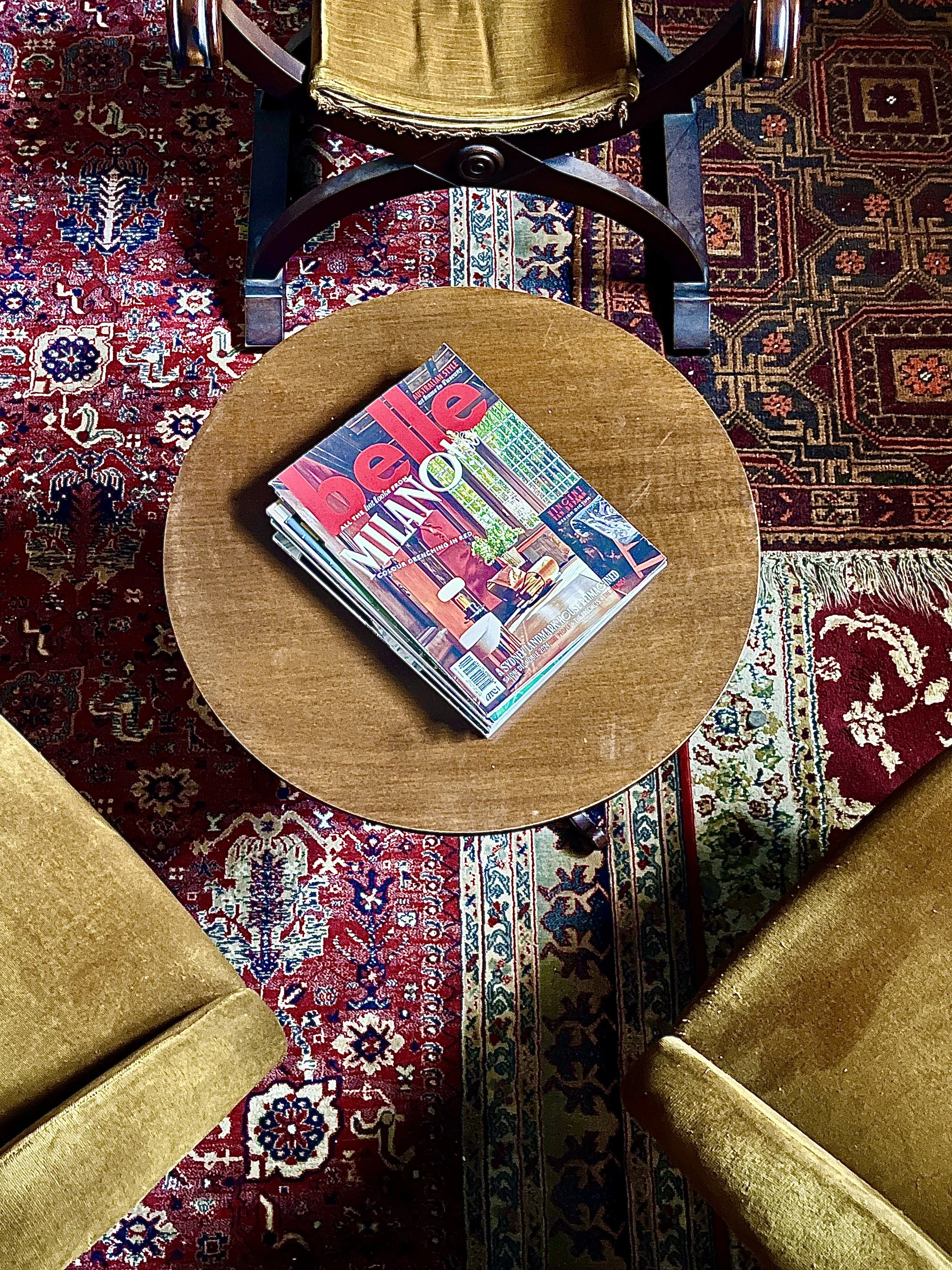 Layered vintage rugs, Pinerolo apartment by Marnee Fox.jpg
