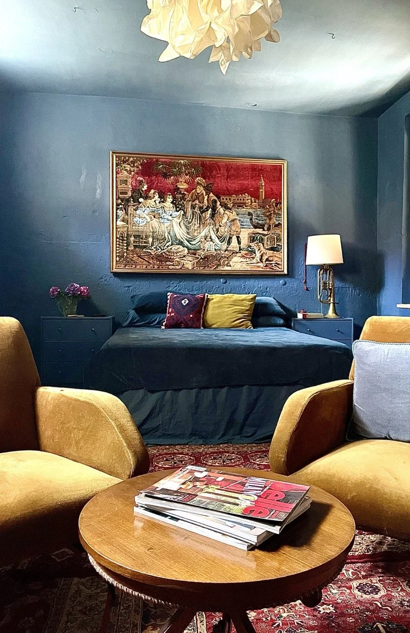 The Blue room, Pinerolo apartment by Marnee Fox..jpeg