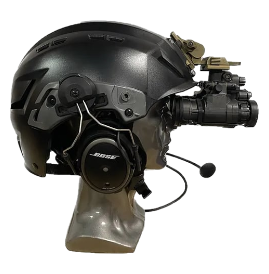 NVG Capable Helmet With Integrated Bose A30 Gear Guy Equipment Co 