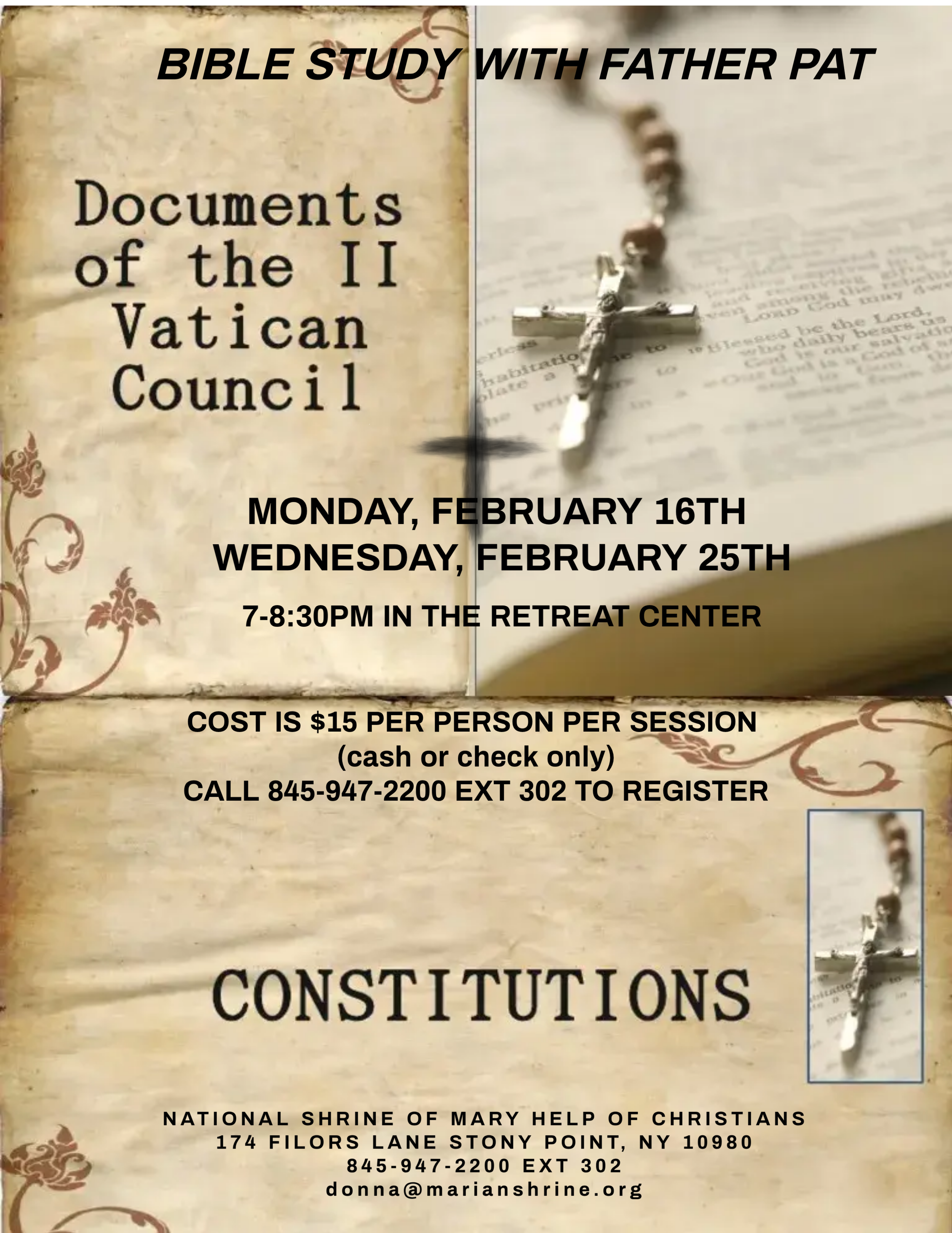 BIBLE STUDY WITH FR PAT