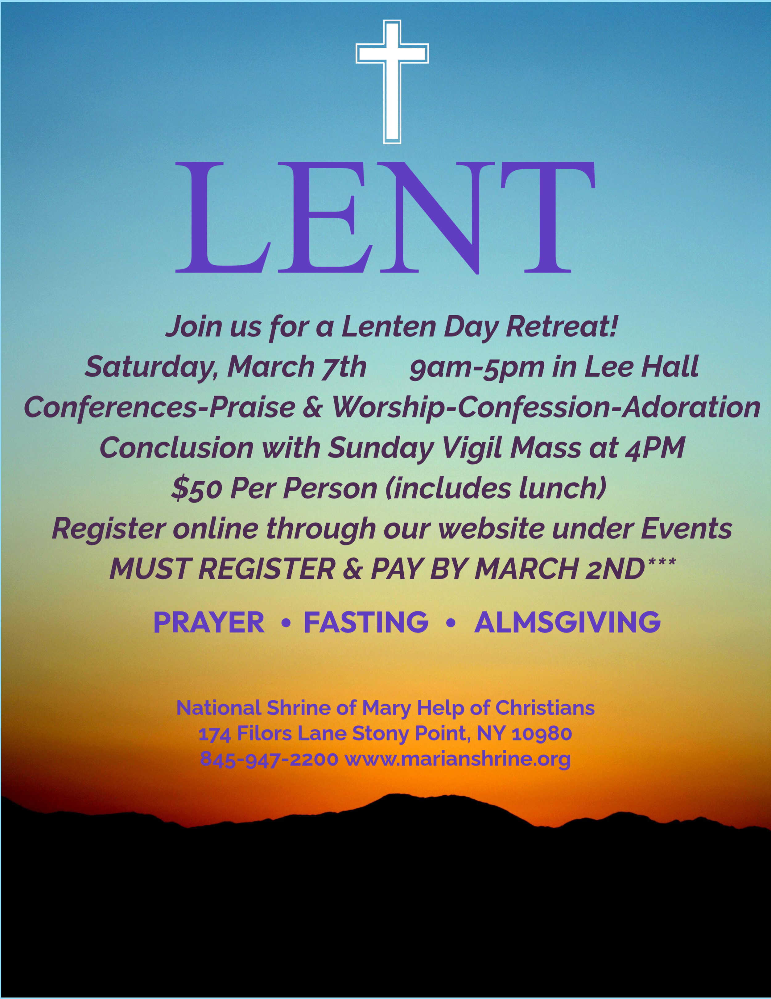 LENTEN RETREAT