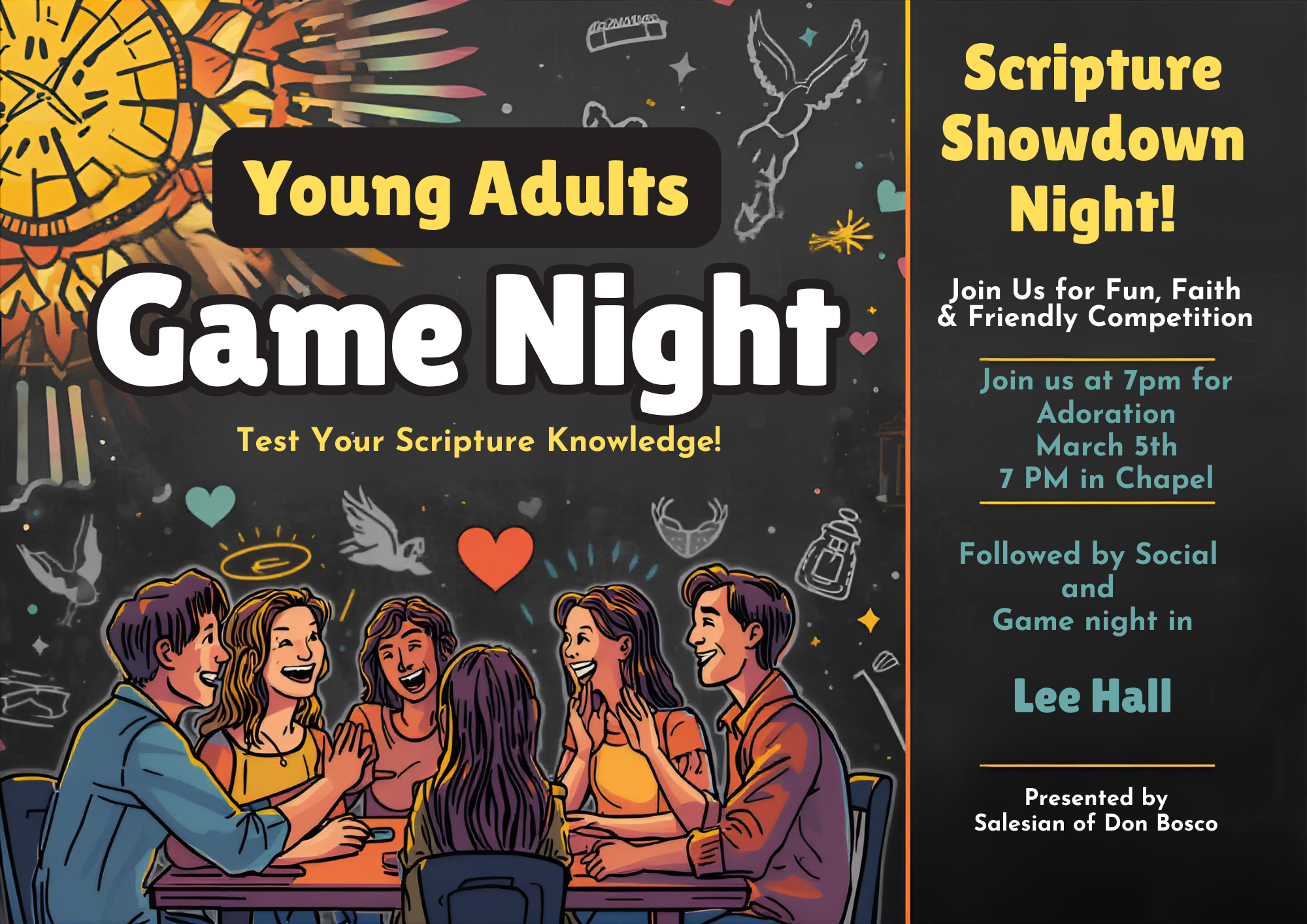 Young Adults Game Night – Scripture Showdown!