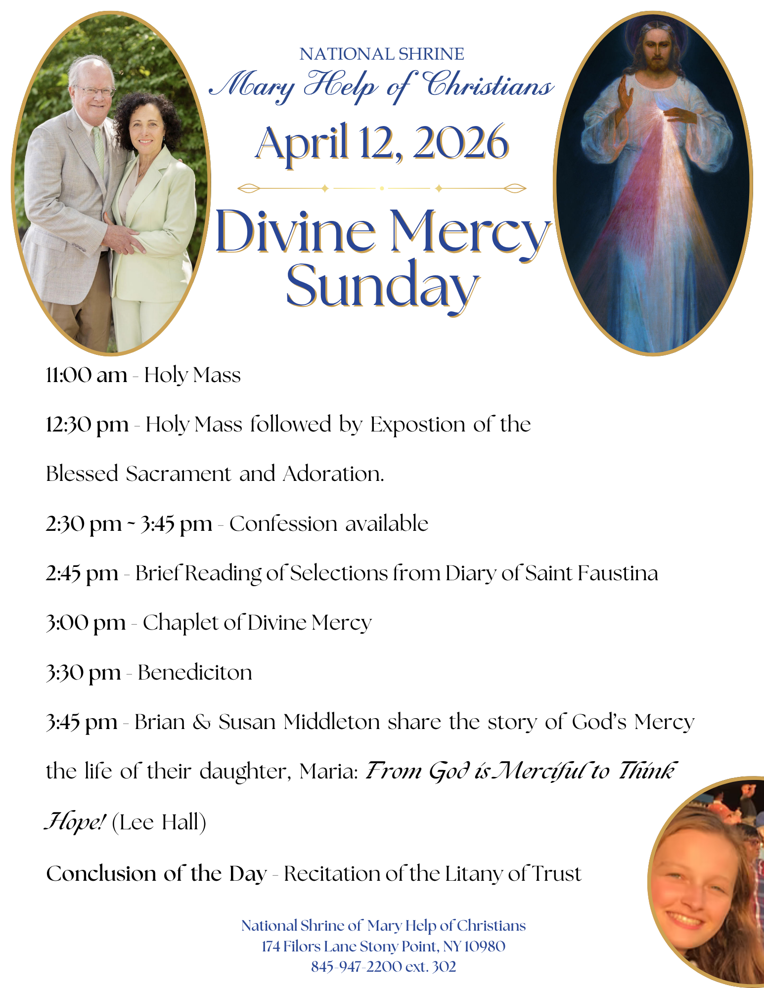 Divine Mercy Sunday (Special Guest Brian & Susan Middleton)