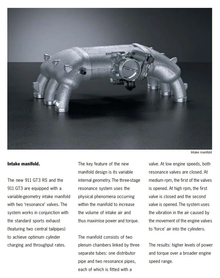 The Research— 997 Intake Manifold Valve Development