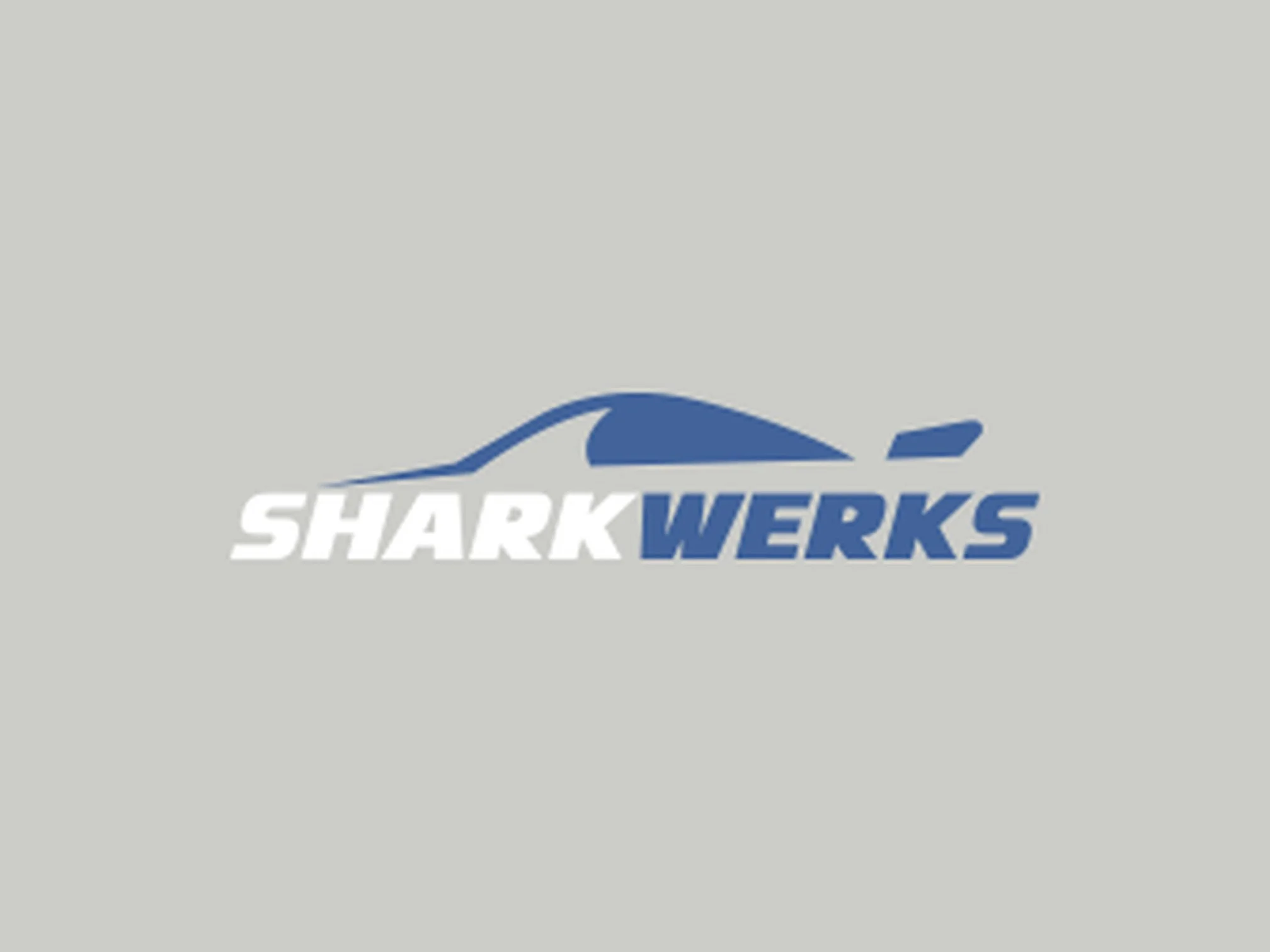 Sharkwerks logo. Porsche repair shop in Fremont, CA