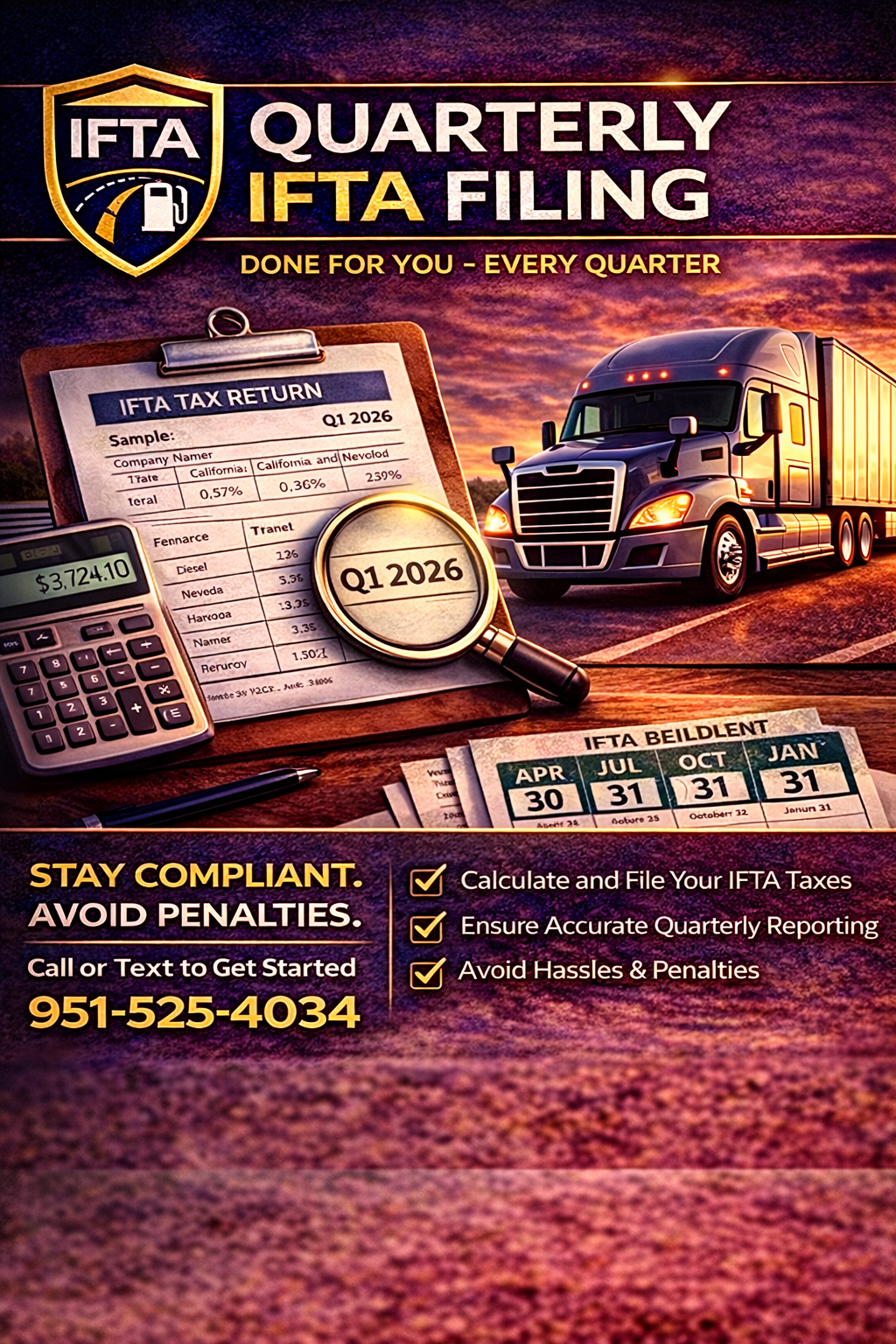 IFTA Quarterly Filing