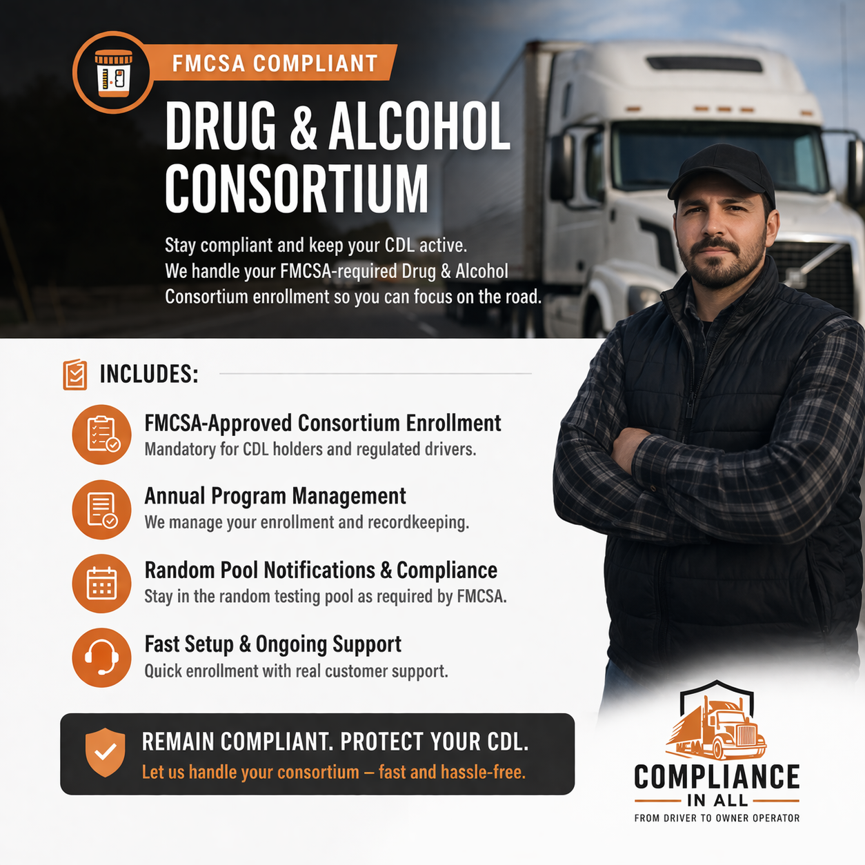 Drug & Alcohol Consortium Management