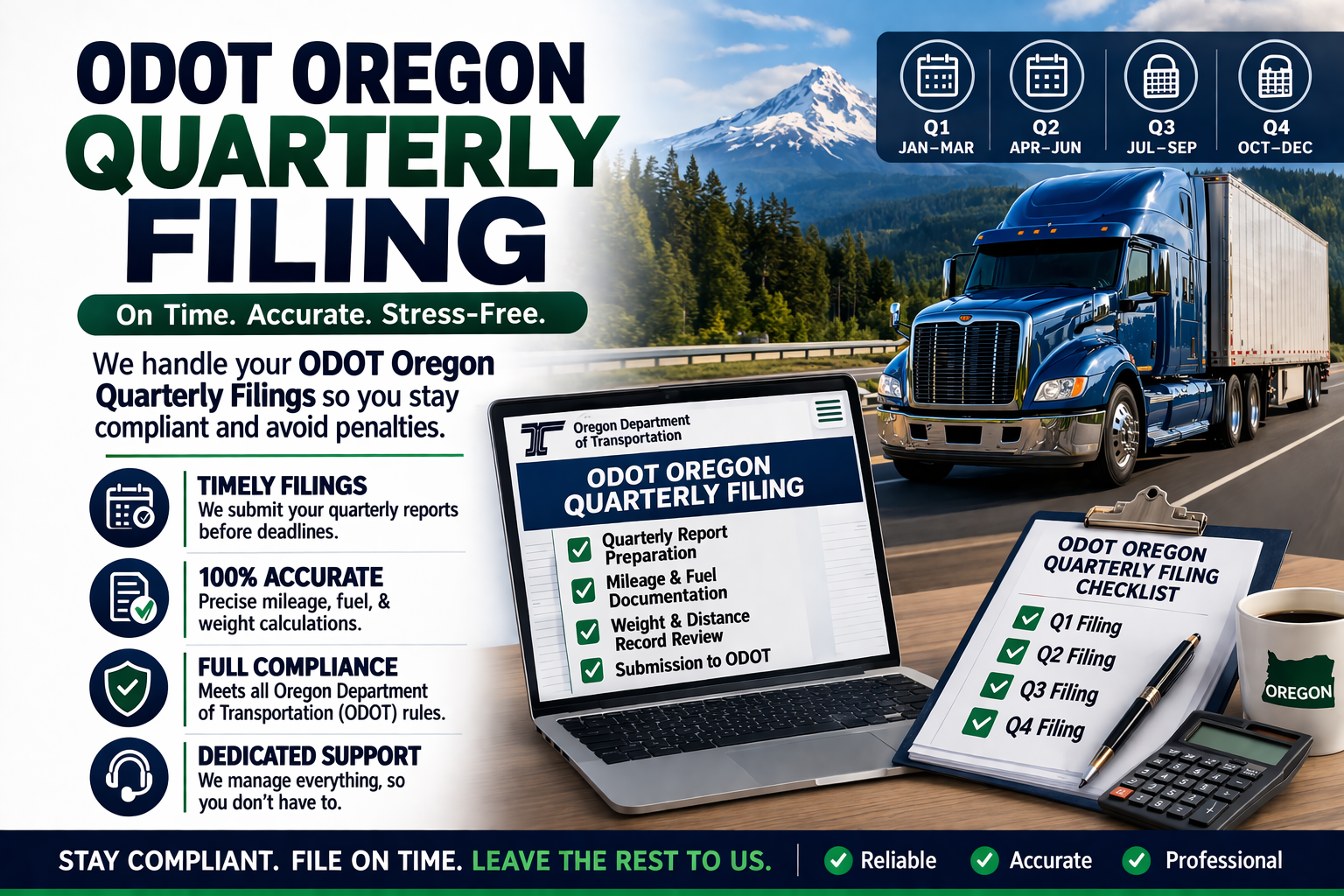ODOT Quarter Filing