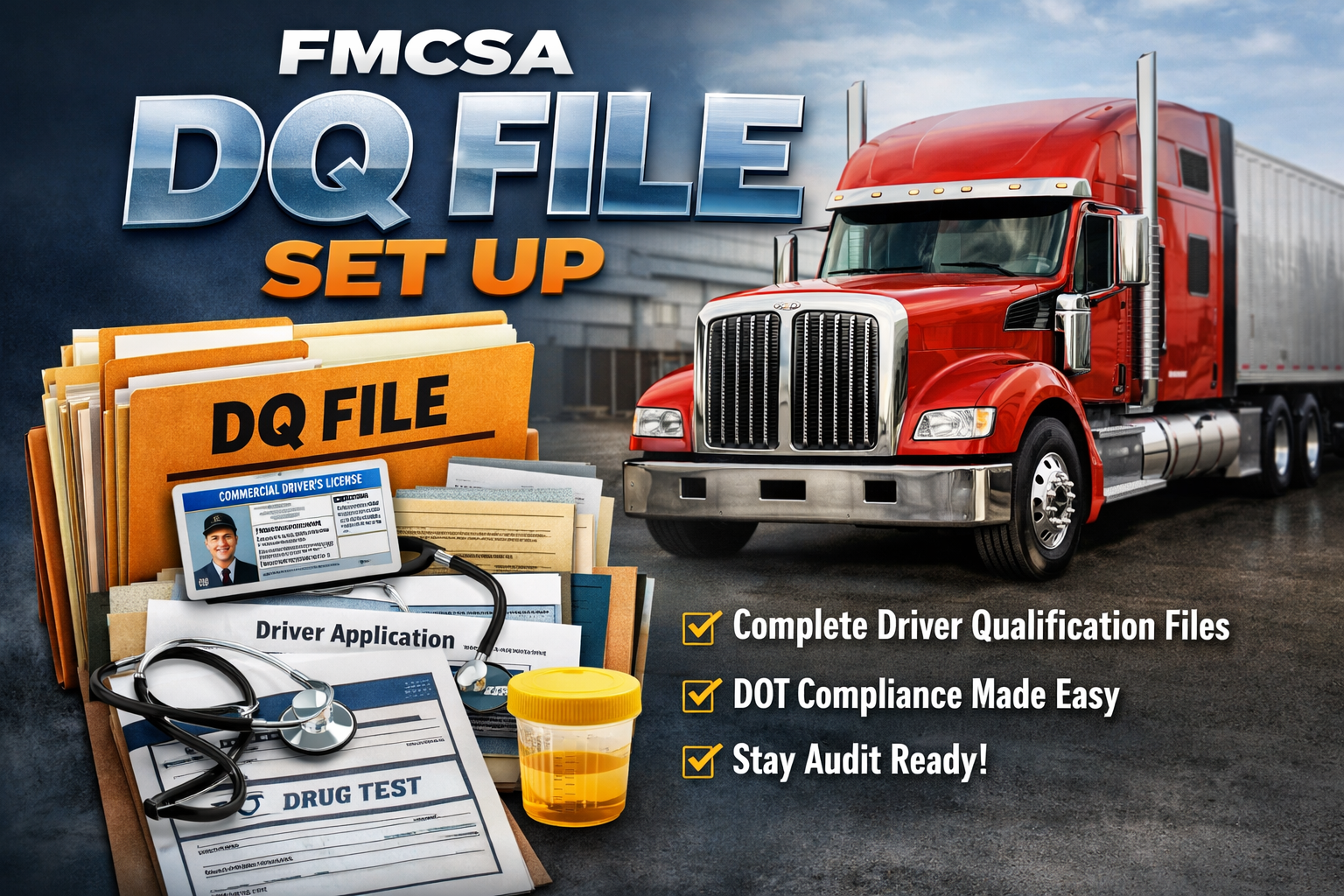 DQ File Set Up - 1-2 Drivers