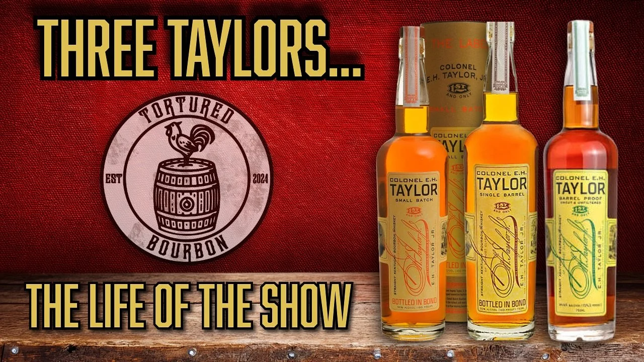 It&rsquo;s a great week to be a Taylor - both Swift, and Colonel! Today we try THREE Col. EH Taylor bourbons: Small Batch, Barrel Proof, and Single Barrel. It&rsquo;s the life of a (bourbon) show, and we wouldn&rsquo;t have it any other way! 💃🏻🕺🥃
