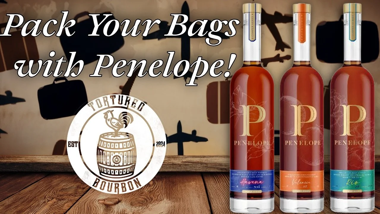 Join us this Friday afternoon for a bourbon vacation - we visit Brazil, Cuba, and Spain as we taste and review Penelope&rsquo;s Cooper Series. Each is finished in a unique cask that adds some flavor from its home country. Let&rsquo;s go! ✈️🥃