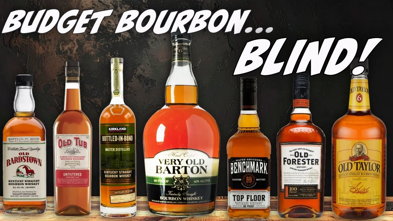 This Friday, we are bringing you a Budget Bourbon BLIND! 🙈 Producer Katie tries to trip us up - does she succeed?! FYI, nothing in this blind is over $50 - do you have a recommendation for a budget bourbon we should try next?!
