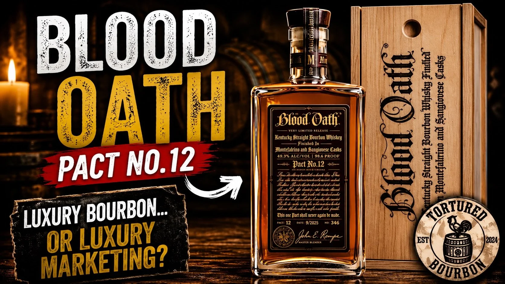 We love bourbon, and we REALLY love an annual release, and we REALLY REALLY love good packaging - So we are excited to share Blood Oath Pact 12 in today&rsquo;s episode! Have you tried it??